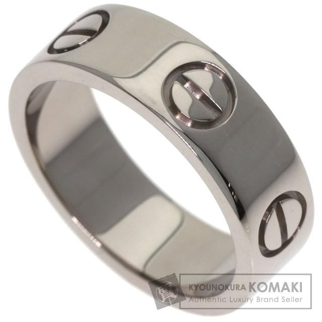 カルティエ CARTIER  ラブリング #49  リング・指輪 K18ホワイトゴールド レディース  中古