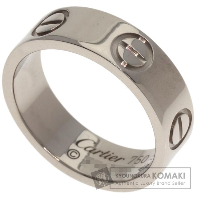カルティエ CARTIER  ラブリング #50  リング・指輪 K18ホワイトゴールド レディース  中古