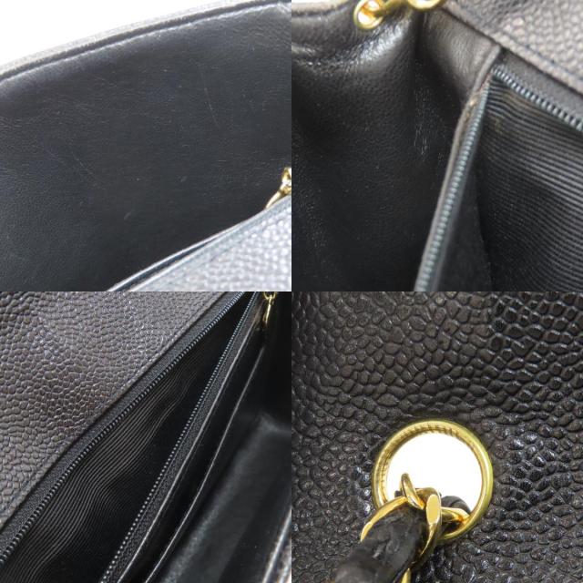 シャネル CHANEL  マドモアゼル チェーンショルダー ゴールド金具  ショルダーバッグ 中古_6