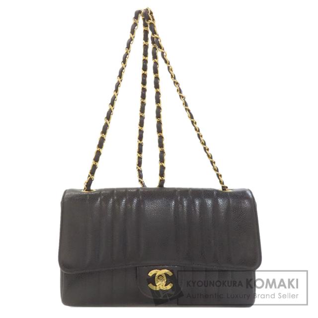 シャネル CHANEL  マドモアゼル チェーンショルダー ゴールド金具  ショルダーバッグ 中古