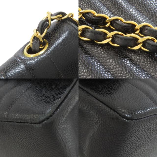 シャネル CHANEL  マドモアゼル チェーンショルダー ゴールド金具  ショルダーバッグ 中古_8