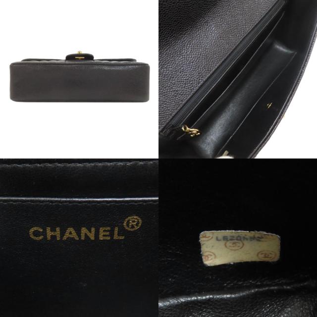 シャネル CHANEL  マドモアゼル チェーンショルダー ゴールド金具  ショルダーバッグ 中古_4