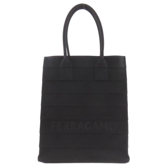 サルヴァトーレフェラガモ Salvatore Ferragamo 213986 BEACHWEAR GROS トートバッグ キャンバス 中古_1