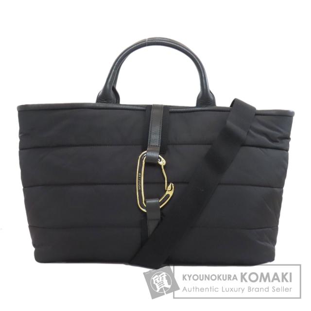 モンクレール MONCLER 2WAY ハンドバッグ ナイロン素材 レディース 中古