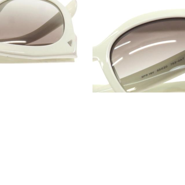 プラダ PRADA  ロゴタイプ  黒眼鏡 可塑性物質 レディース  中古