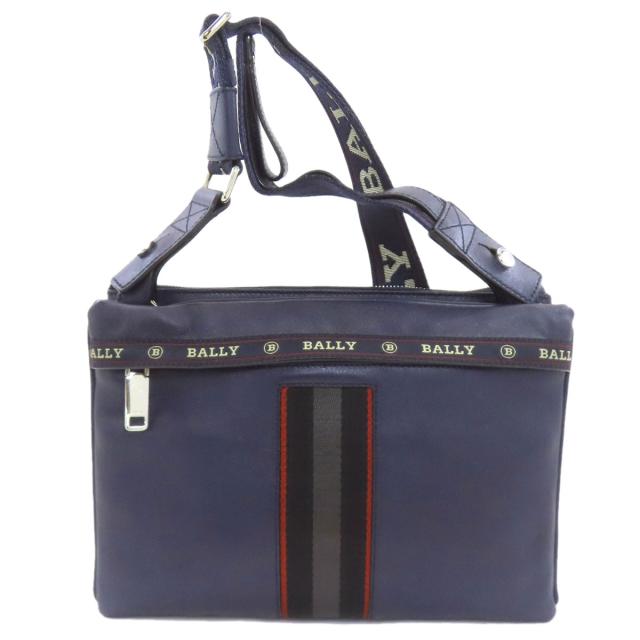バリー BALLY  ロゴ  ショルダーバッグ レザー レディース  中古_1