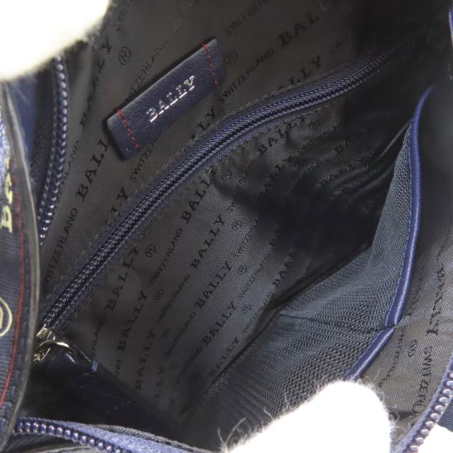 バリー BALLY  ロゴ  ショルダーバッグ レザー レディース  中古_5