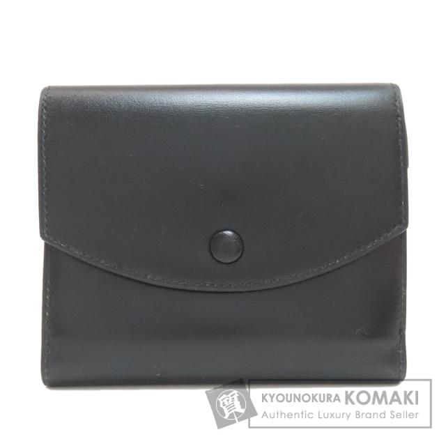 エルメス HERMES  三つ折り コンパクトウォレット ゴールド金具  中古