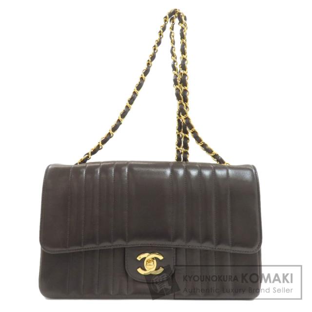 シャネル CHANEL  マドモアゼル チェーンショルダー ゴールド金具  ショルダーバッグ 中古