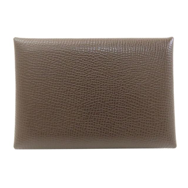 エルメス HERMES カルヴィデュオ エコルセ シルバー金具 カードケース エプソン 中古_1