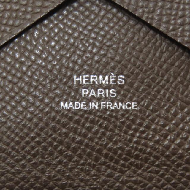 エルメス HERMES カルヴィデュオ エコルセ シルバー金具 カードケース エプソン 中古_6