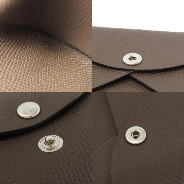 エルメス HERMES カルヴィデュオ エコルセ シルバー金具 カードケース エプソン 中古_8