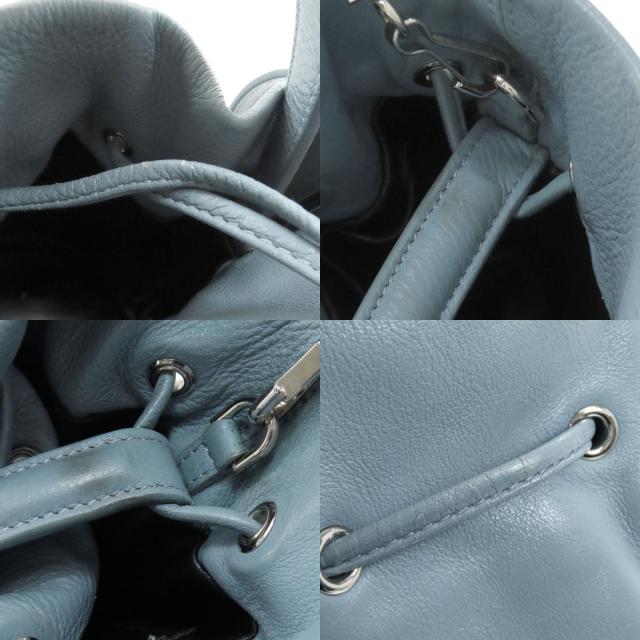 バレンシアガ BALENCIAGA 638342 ドローストリング バケット 2WAY ハンドバッグ レザー 中古_6