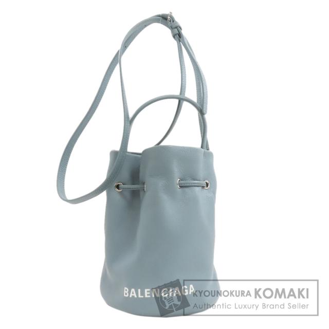 バレンシアガ BALENCIAGA 638342 ドローストリング バケット 2WAY ハンドバッグ レザー 中古
