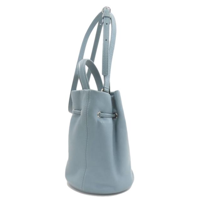 バレンシアガ BALENCIAGA 638342 ドローストリング バケット 2WAY ハンドバッグ レザー 中古_3