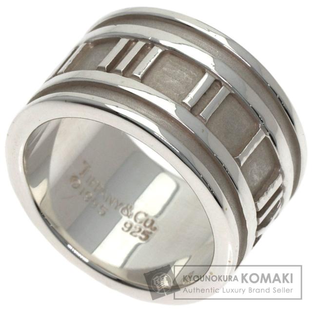 ティファニー TIFFANY&amp;Co.  アトラス ワイド  リング・指輪 シルバー レディース  中古