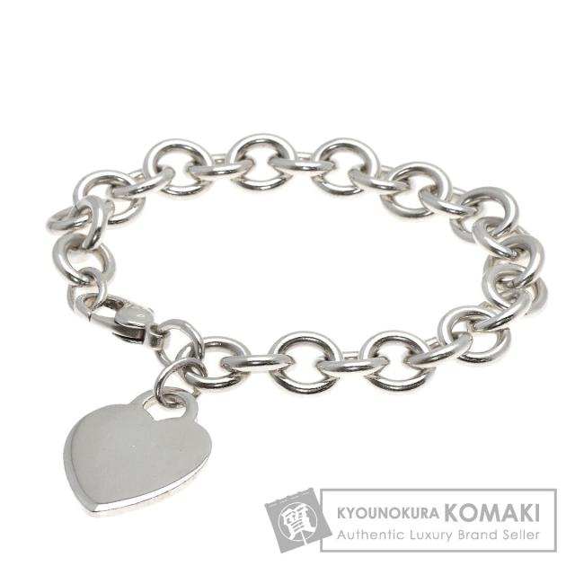 ティファニー TIFFANY&Co. ハートタグ ブレスレット シルバー レディース 中古