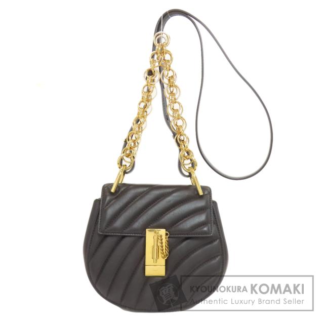 クロエ CHLOE  ドリュー ビジュー 2WAY  ショルダーバッグ 子ウシ レディース  中古