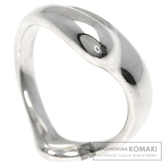 ティファニー TIFFANY&Co.  カーブドウェーブ ハート  リング・指輪 シルバー レディース  中古