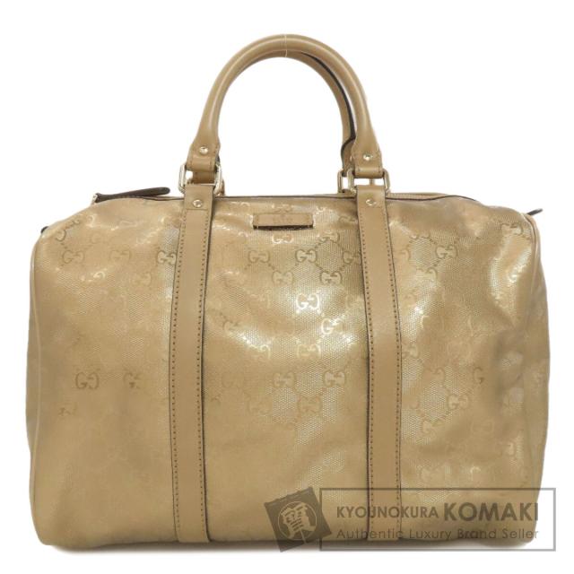 グッチ GUCCI 193603 GG インプリメ ボストンバッグ PVC レディース 中古
