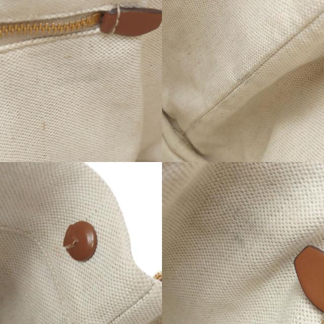 プラダ PRADA 1BG355 ロゴ トートバッグ キャンバス レディース 中古_6