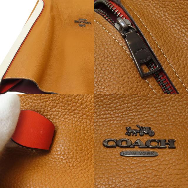 コーチ COACH 4300 ロゴ トートバッグ レザー レディース 中古_7