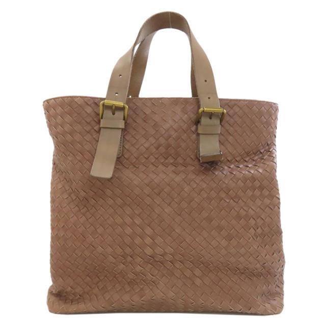 ボッテガヴェネタ BOTTEGA VENETA イントレチャート ハンドバッグ カーフ レディース 中古_2
