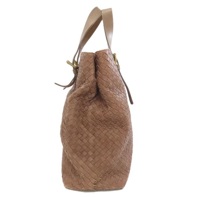 ボッテガヴェネタ BOTTEGA VENETA イントレチャート ハンドバッグ カーフ レディース 中古_3