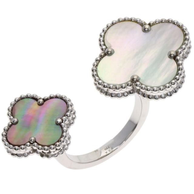 ヴァンクリーフ＆アーペル Van Cleef &amp; Arpels  マジックアルハンブラ アントレ レ ドア シェル 中古_2
