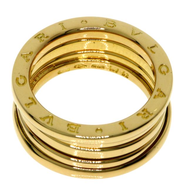 ブルガリ BVLGARI  B-zero1 ビーゼロワン 3バンド #52  リング・指輪 K18イエローゴールド 中古_4