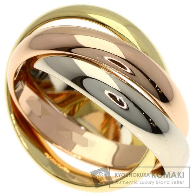 カルティエ CARTIER  トリニティ #48  リング・指輪 K18イエローゴールド レディース  中古