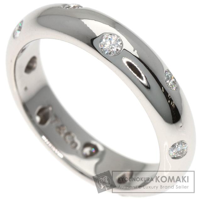 ティファニー TIFFANY&Co. ドッツ ダイヤモンド リング・指輪 プラチナPT950 レディース 中古