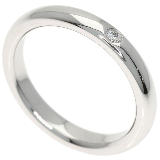 ティファニー TIFFANY&Co. スタッキングバンド 1P ダイヤモンド リング 