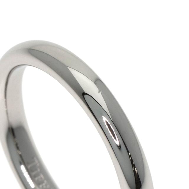 ティファニー TIFFANY&Co. スタッキング バンド 1P ダイヤモンド リング・指輪 プラチナPT950 中古_6