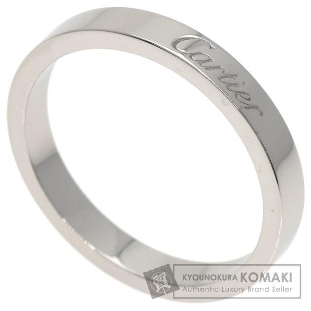 カルティエ CARTIER エングレーブド #57 リング・指輪 プラチナPT950 レディース 中古