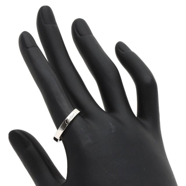 カルティエ CARTIER エングレーブド #57 リング・指輪 プラチナPT950 レディース 中古_5