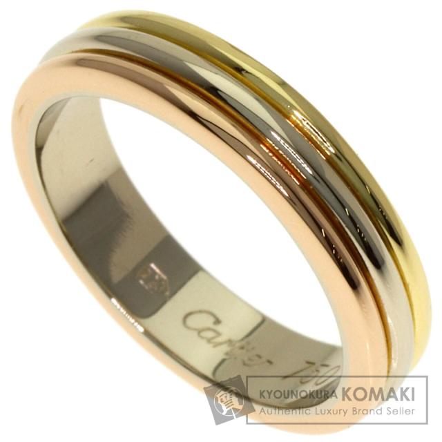 カルティエ CARTIER スリーゴールド #48 リング・指輪 K18イエローゴールド レディース 中古