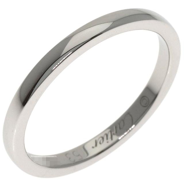 カルティエ CARTIER ウェディング #53 リング・指輪 プラチナPT950 レディース 中古_2