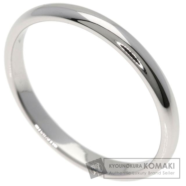カルティエ CARTIER ウェディング #56 リング・指輪 プラチナPT950 レディース 中古