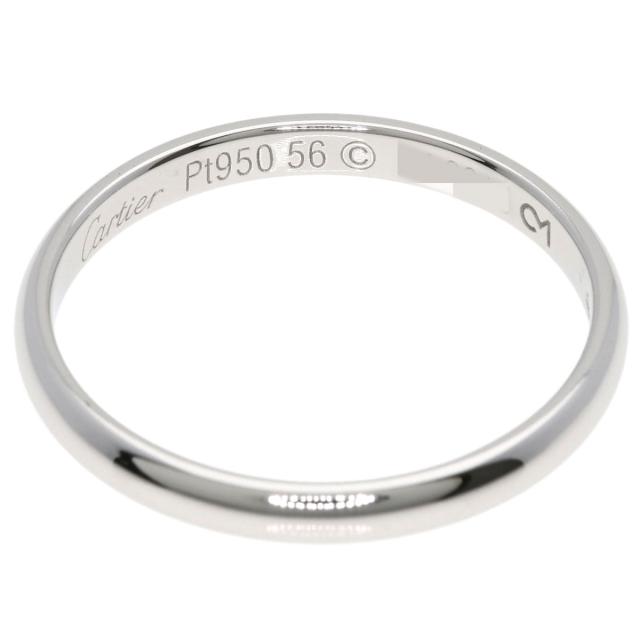 カルティエ CARTIER ウェディング #56 リング・指輪 プラチナPT950 レディース 中古_4