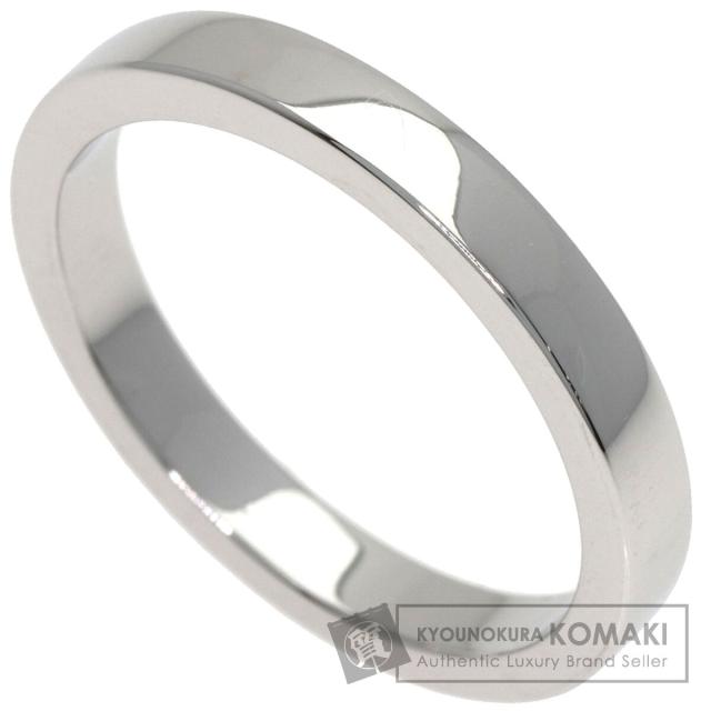 ブルガリ BVLGARI フラットバンド リング・指輪 プラチナPT950 