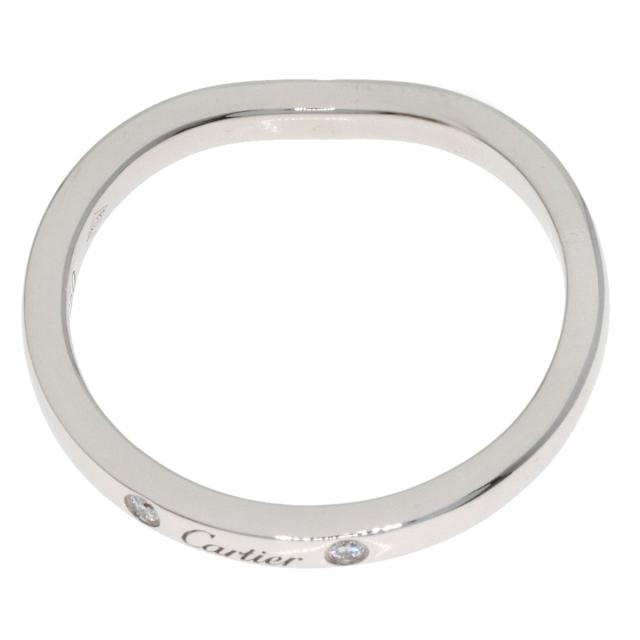 カルティエ CARTIER バレリーナ 1P ダイヤモンド リング・指輪 プラチナPT950 レディース 中古_4