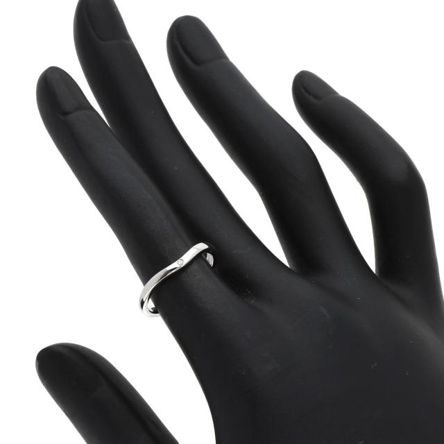 カルティエ CARTIER バレリーナ 1P ダイヤモンド リング・指輪 プラチナPT950 レディース 中古_6