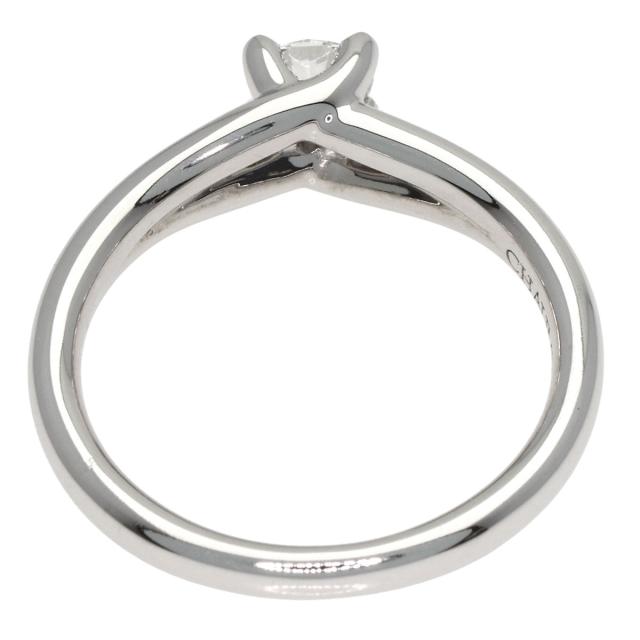 ショーメ Chaumet リアン ソリテール ダイヤモンド リング・指輪 プラチナPT950 レディース 中古_4
