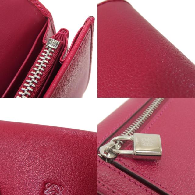 ロエベ LOEWE アナグラム 長財布（小銭入れあり） カーフ レディース 中古_8