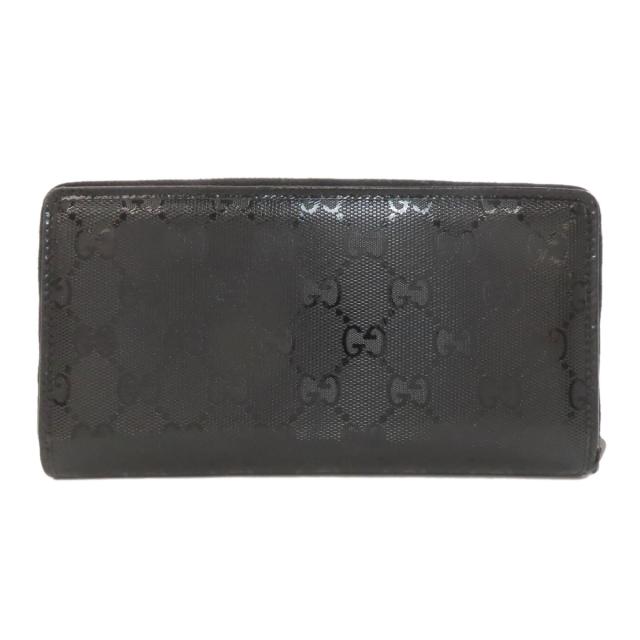 グッチ GUCCI 212110 インプリメ ラウンドファスナー 長財布（小銭入れあり） PVC 中古_2