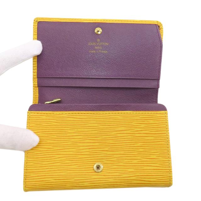 ルイヴィトン LOUIS VUITTON M63509 ポルトモネ・ビエ トレゾール 中古_4