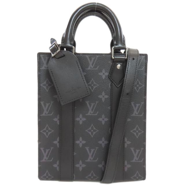 ルイヴィトン LOUIS VUITTON M46453  サックプラ MINI  ハンドバッグ モノグラムエクリプス 中古_1