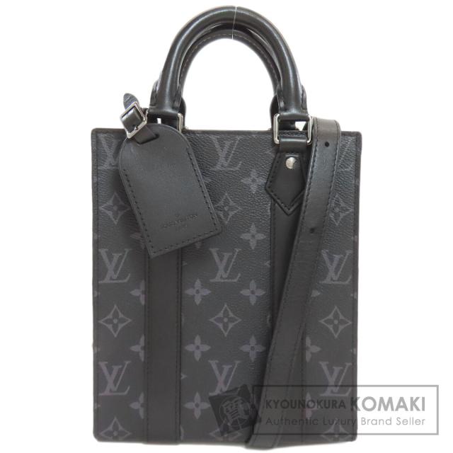ルイヴィトン LOUIS VUITTON M46453  サックプラ MINI  ハンドバッグ モノグラムエクリプス 中古