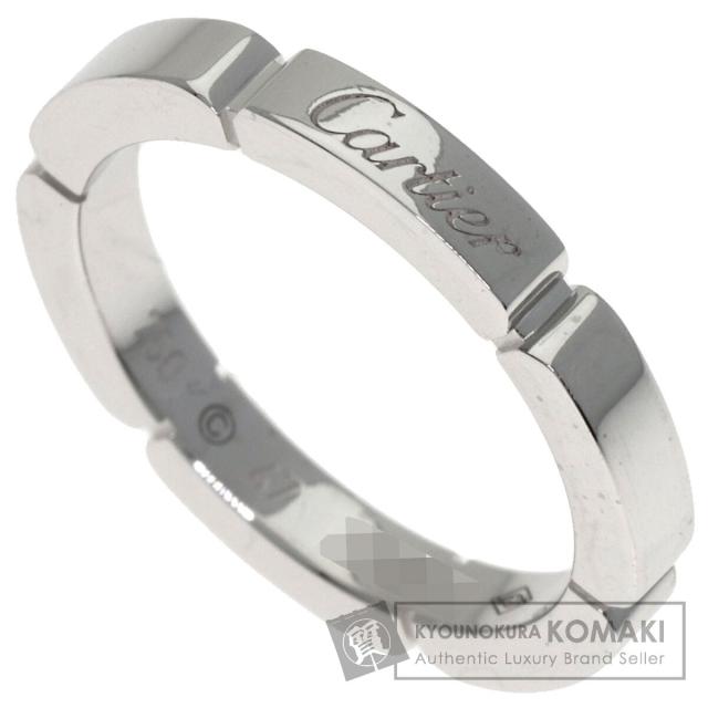 カルティエ CARTIER マイヨンパンテール #47 リング・指輪 K18ホワイトゴールド レディース 中古 76,390円